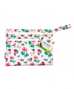 Pink Floral Caterpillar - Waterproof Wet Bag