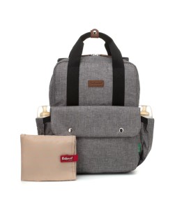 Grey babymel georgi diaper bag