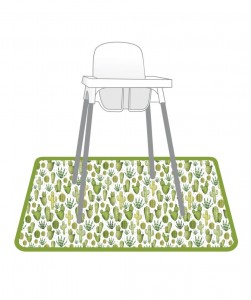 Desert cactus splash mat