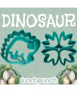 Dinosaur sandwich cutter