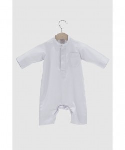 White dishdasha onesie