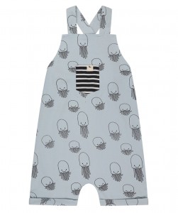 jellyfish shortie dungarees