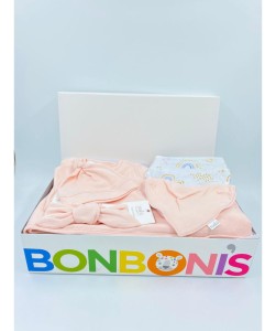 Peach rainbow gift set