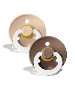 Vanilla glow/ Dark oak glow pacifiers (2pcs)