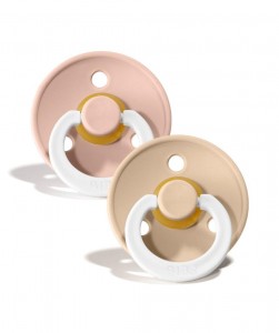 Blush glow/ Vanilla glow pacifiers (2pcs)