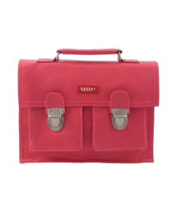 Fuschia satchel mini vinyl