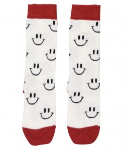 Knee high sock smiley