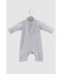 Grey dishdasha onesie