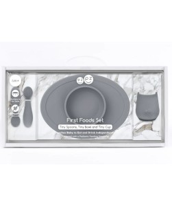 Gray first food set